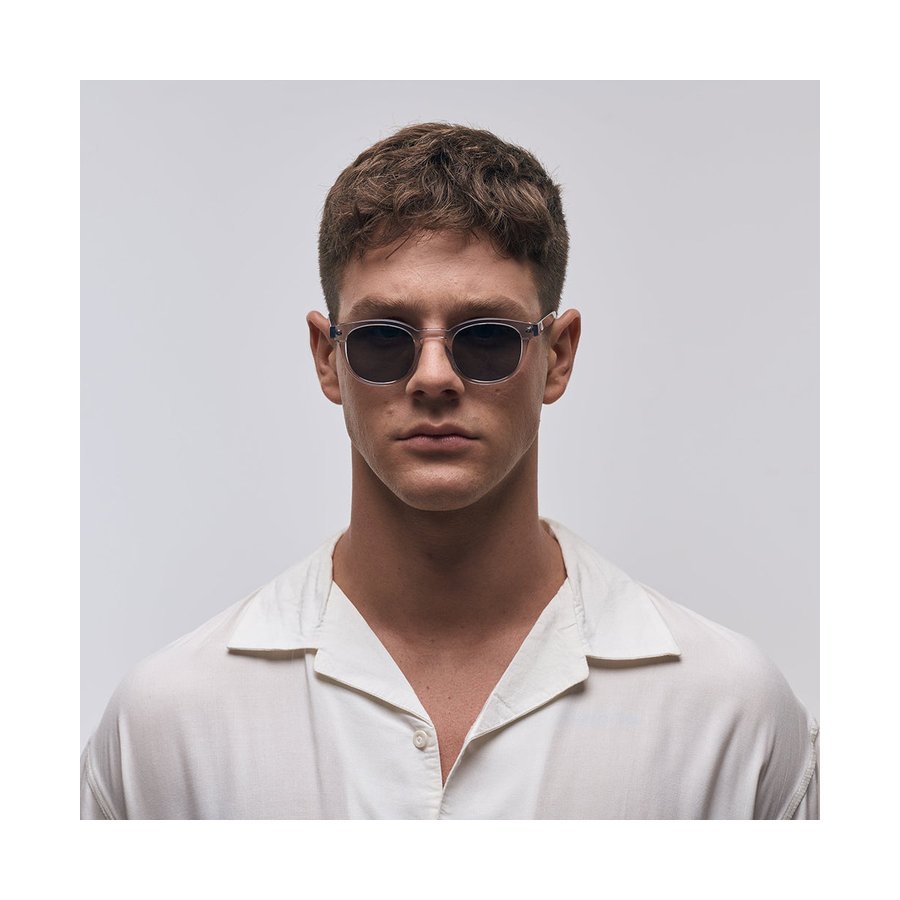 Rixx Melrose Sunglasses Crystal Grey Crystal Grey