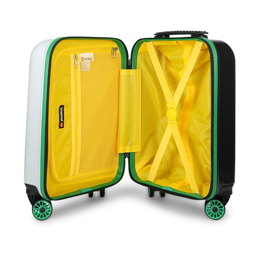 Lego Ninjago 46cm Kids Carry-On Hardside Suitcase White White