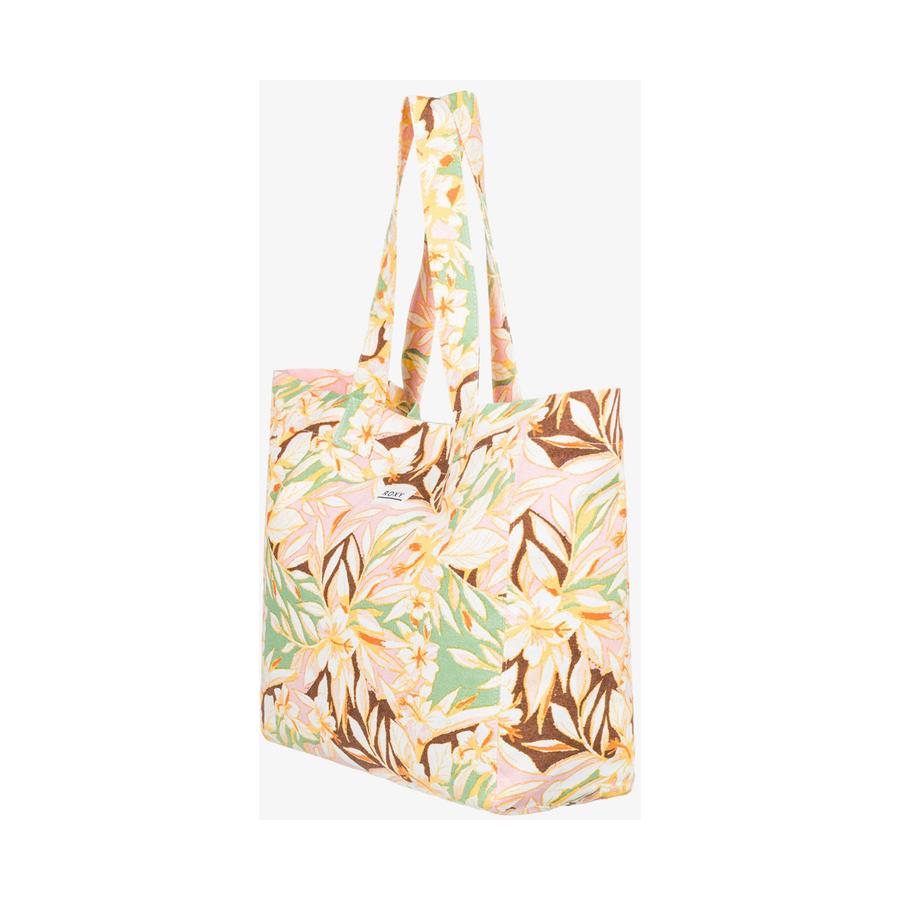 Roxy Women's Anti Bad Vibes Tote Bag Quiet Green Coast Quiet Green Coast