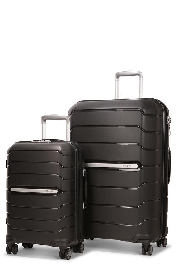Samsonite Oc2lite 55cm & 75cm Hardside Luggage Set Black