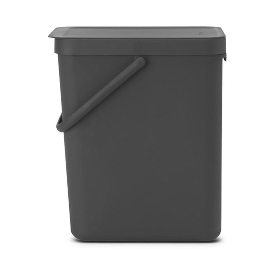 Brabantia Sort & Go Waste Bin (25L) Grey Grey