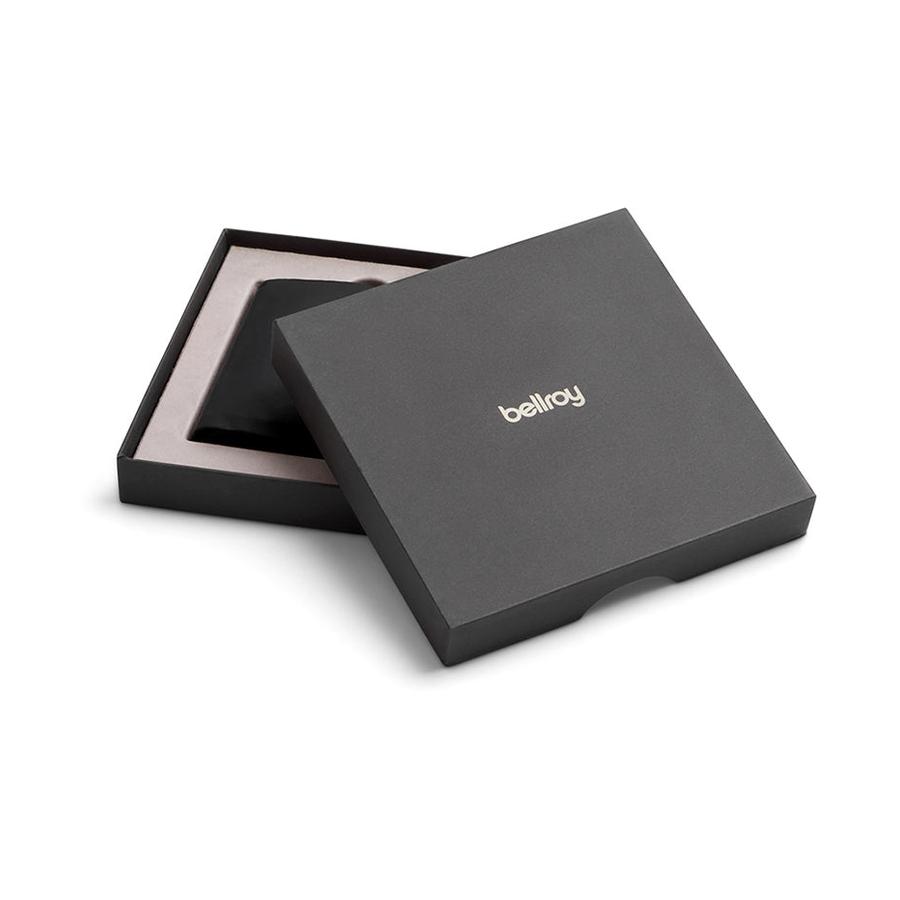 Bellroy RFID Hide & Seek LO Premium Leather Wallet Darkwood Darkwood