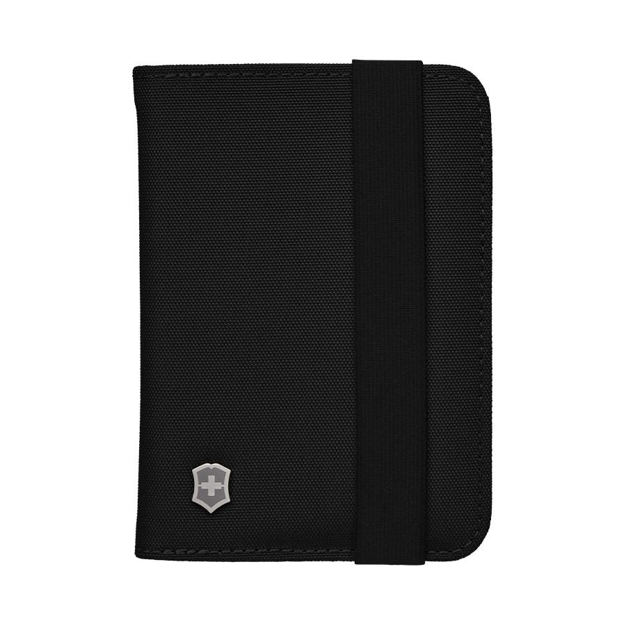 Victorinox Travel Accessories 5.0 Passport Holder with RFID Protection Black Black