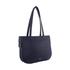 Milleni Luma Ladies Vegan Leather Fashion Shoulder Tote Bag Navy