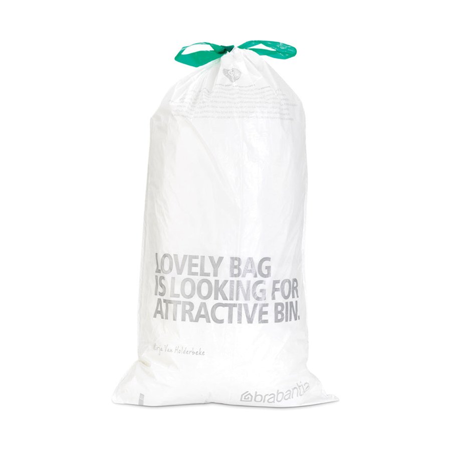 Brabantia PerfectFit Bags Code G (30L) Pack of 20 White White