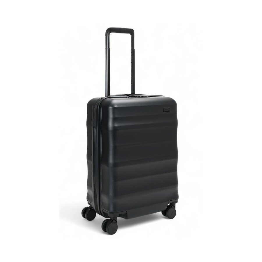 Explorer Luna-Air 55cm Hardside USB Carry-On Suitcase Black Black