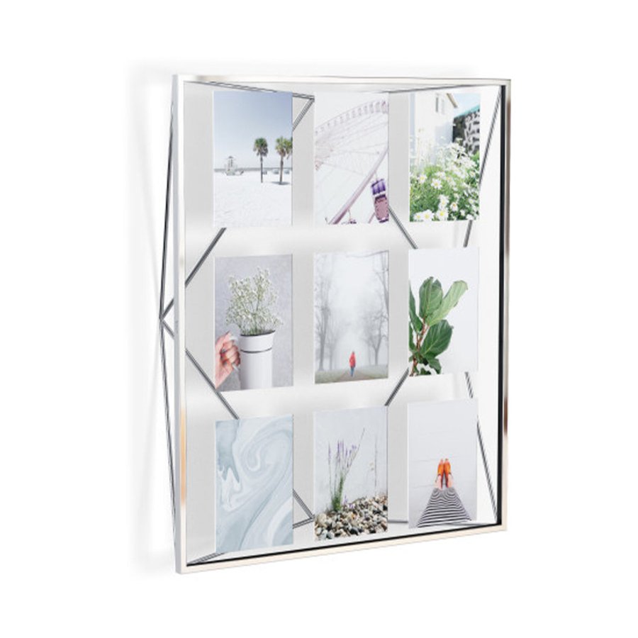 Umbra Prisma Gallery Photo Display Chrome Chrome
