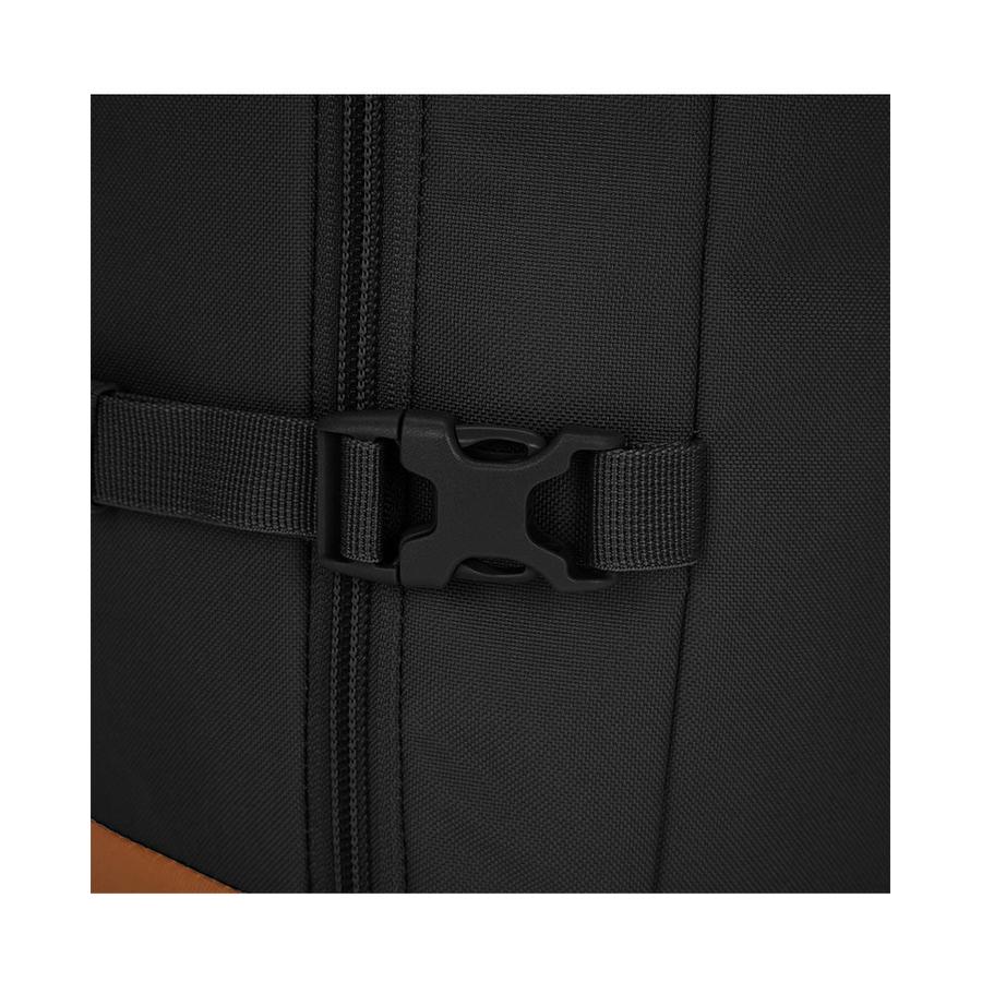 Pacsafe GO 44L Anti-Theft Recycled Carry-On Backpack Jet Black Jet Black