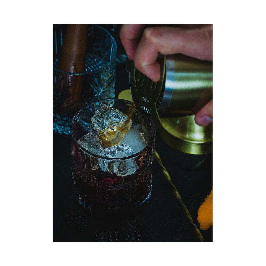 Barcraft Cocktail 6 Piece Set Brass Brass