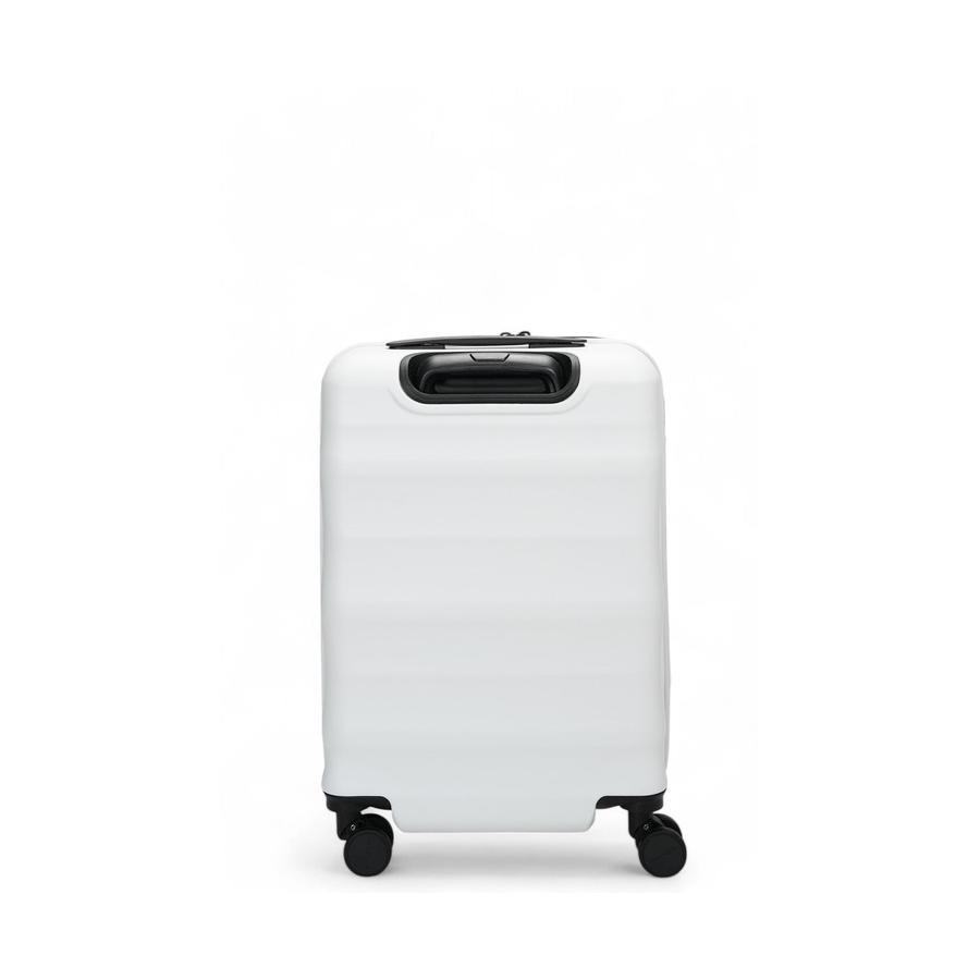 Explorer Luna-Air 55cm Hardside USB Carry-On Suitcase White White