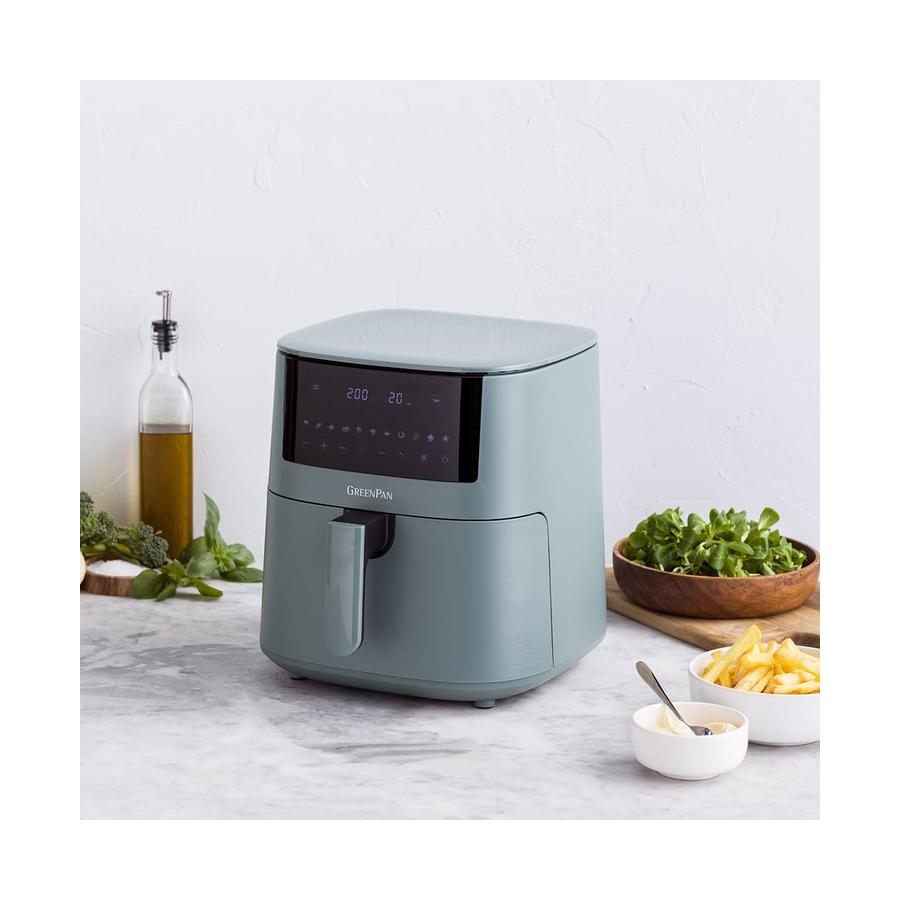 GreenPan Bistro Air Fryer 7.2L Smokey Blue Smokey Blue