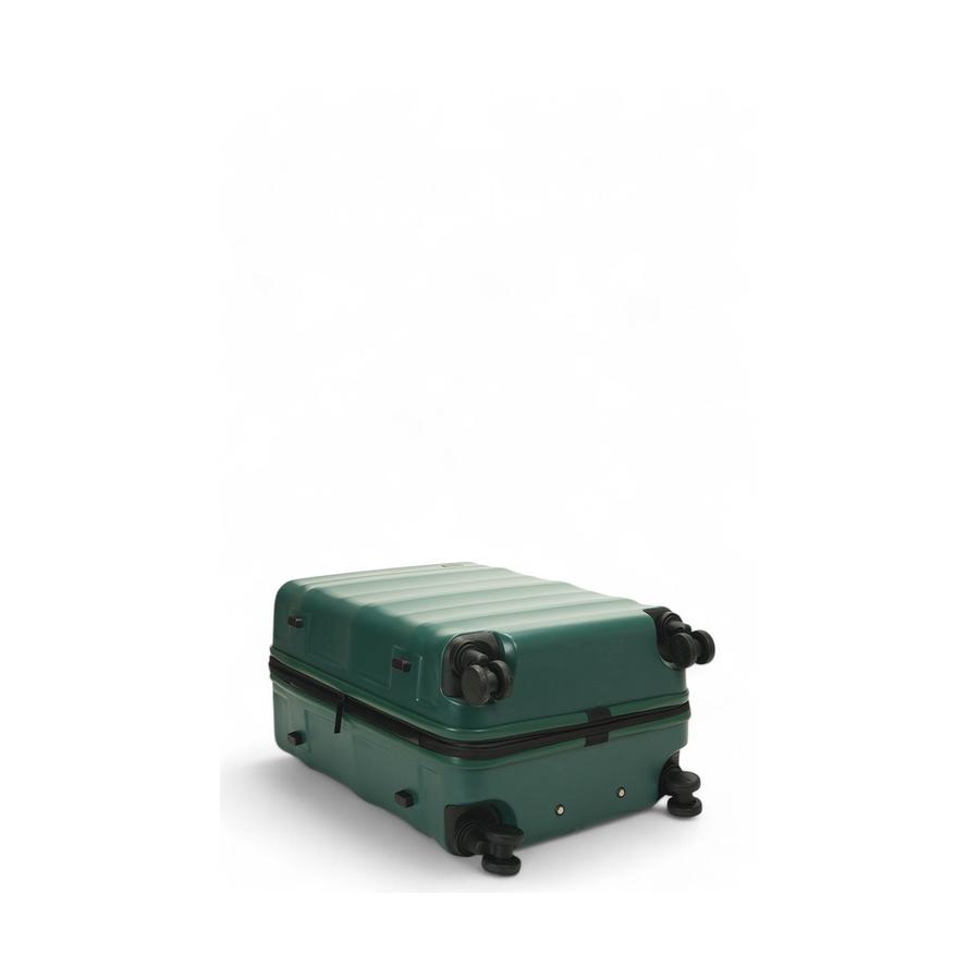 Luna-Air Medium Checked Suitcase Forest Green