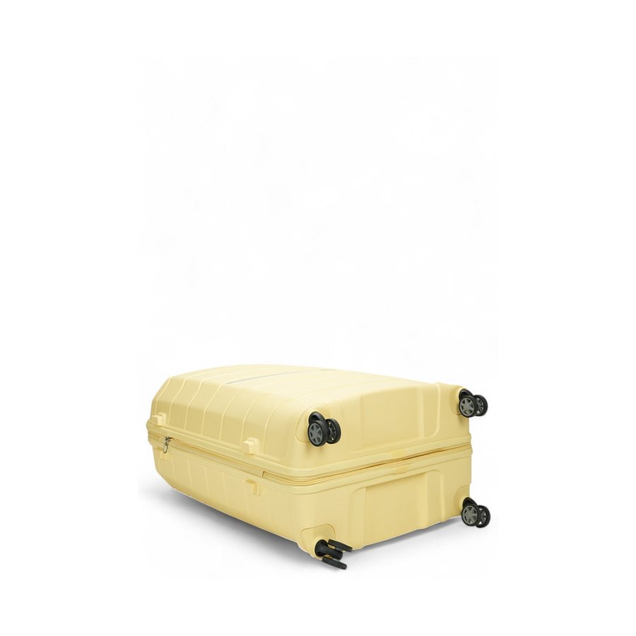 Samsonite Oc2lite 81cm Hardside Checked Suitcase Lemonade Lemonade