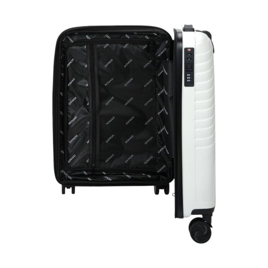 Nomad Journey 56cm Hardside Carry-On Suitcase White White
