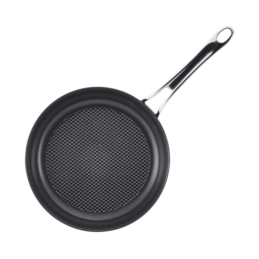 Anolon SearTech 21cm & 25cm Skillet Set Black Black