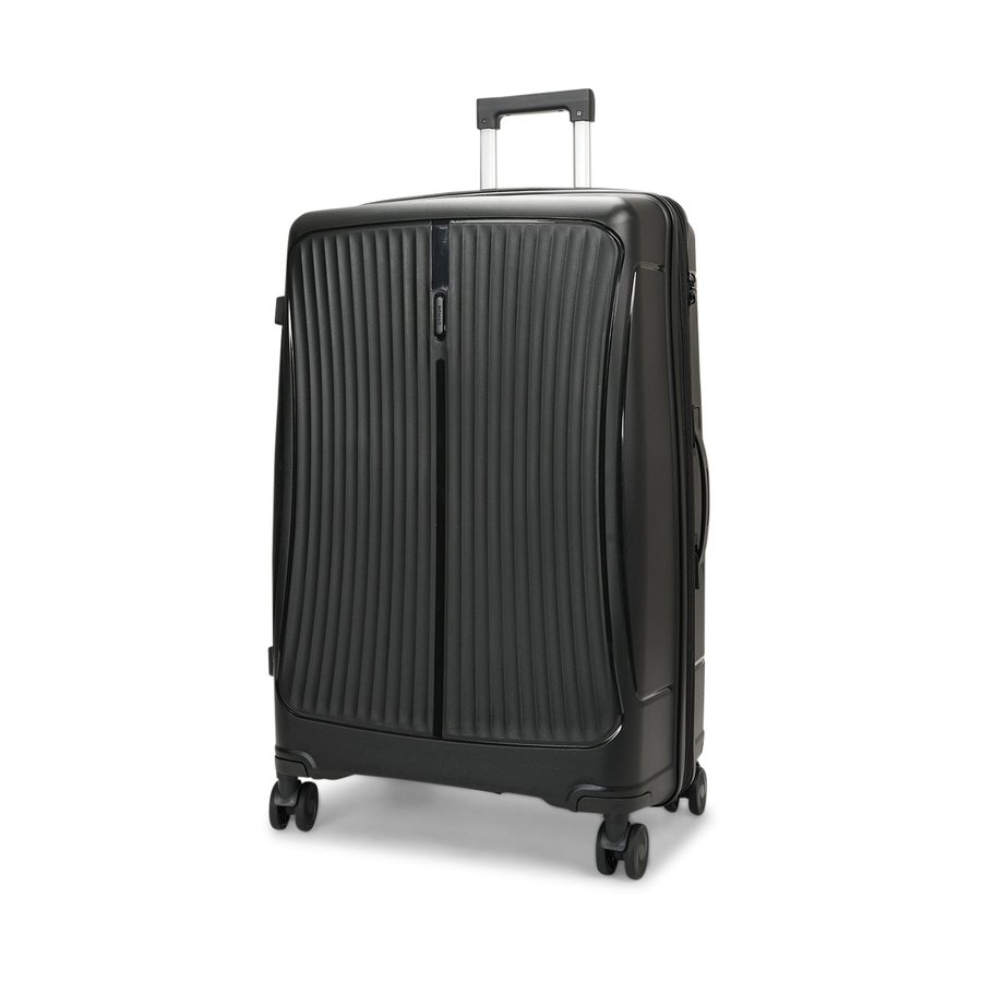 Nomad Quest 56cm, 65cm & 75cm Hardside Luggage Set Black Black