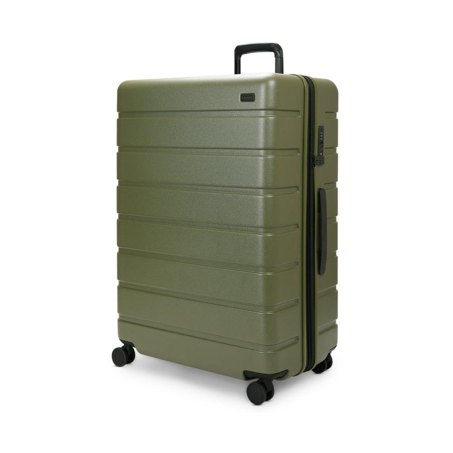 Explorer Arlo Pro 52cm Front Access & 75cm Hardside Luggage Set Evergreen Evergreen