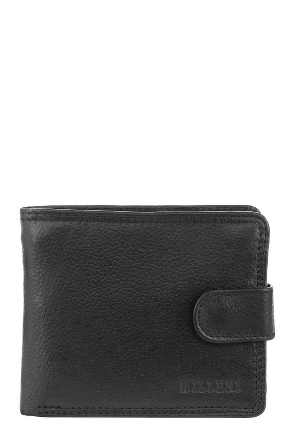 Milleni Tobias Men's Leather RFID Wallet Black