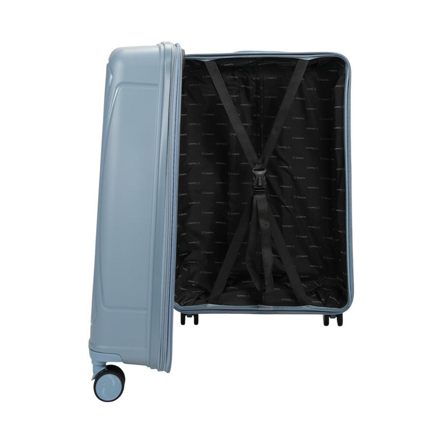 Caselite Quest 56cm & 65cm Hardside Luggage Set Steel Blue Steel Blue