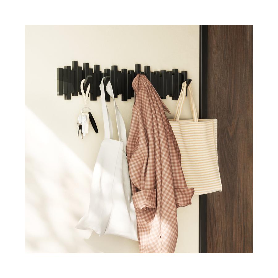 Umbra Sticks 8 Wall Hooks Black Black