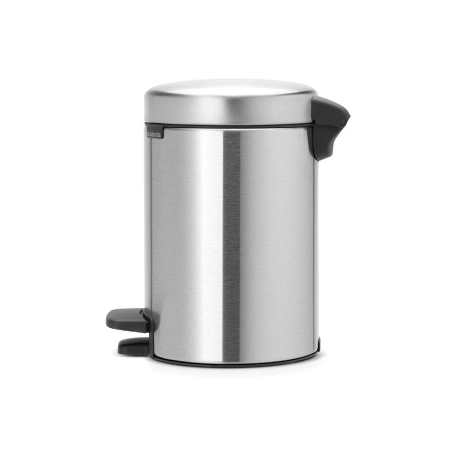 Brabantia NewIcon Pedal Bin (3L) Matte Steel Matte Steel