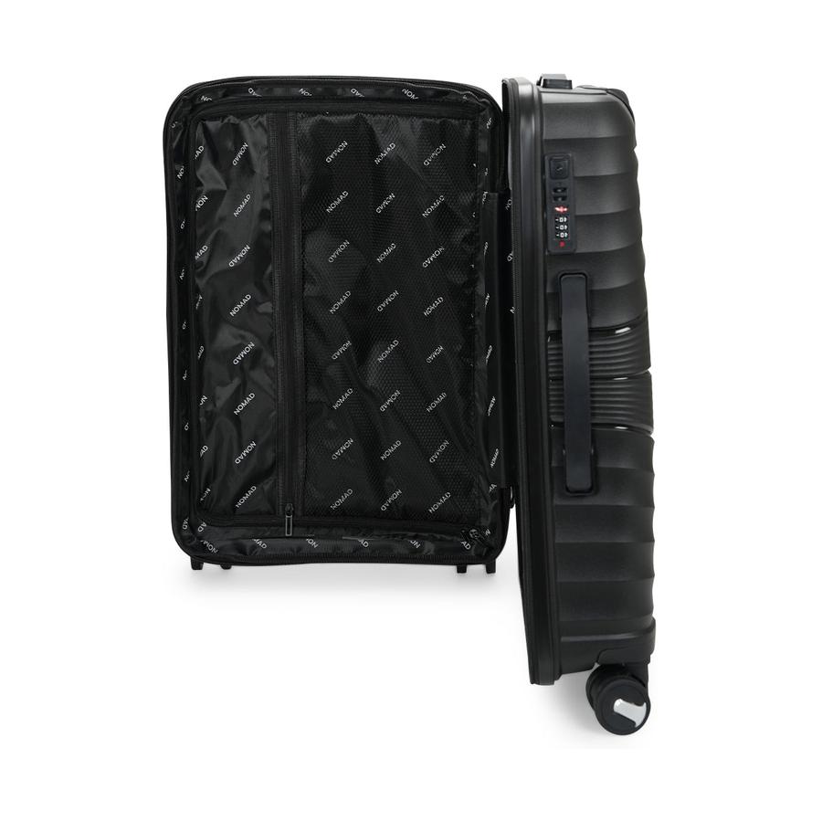 Nomad Aspire 55cm & 65cm Hardside Luggage Set Black Black
