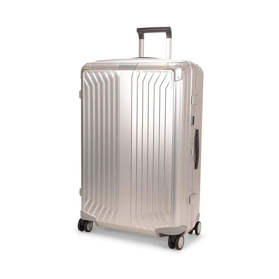 Samsonite Lite-Box ALU 55cm & 76cm Hardside Luggage Set Aluminium Aluminium