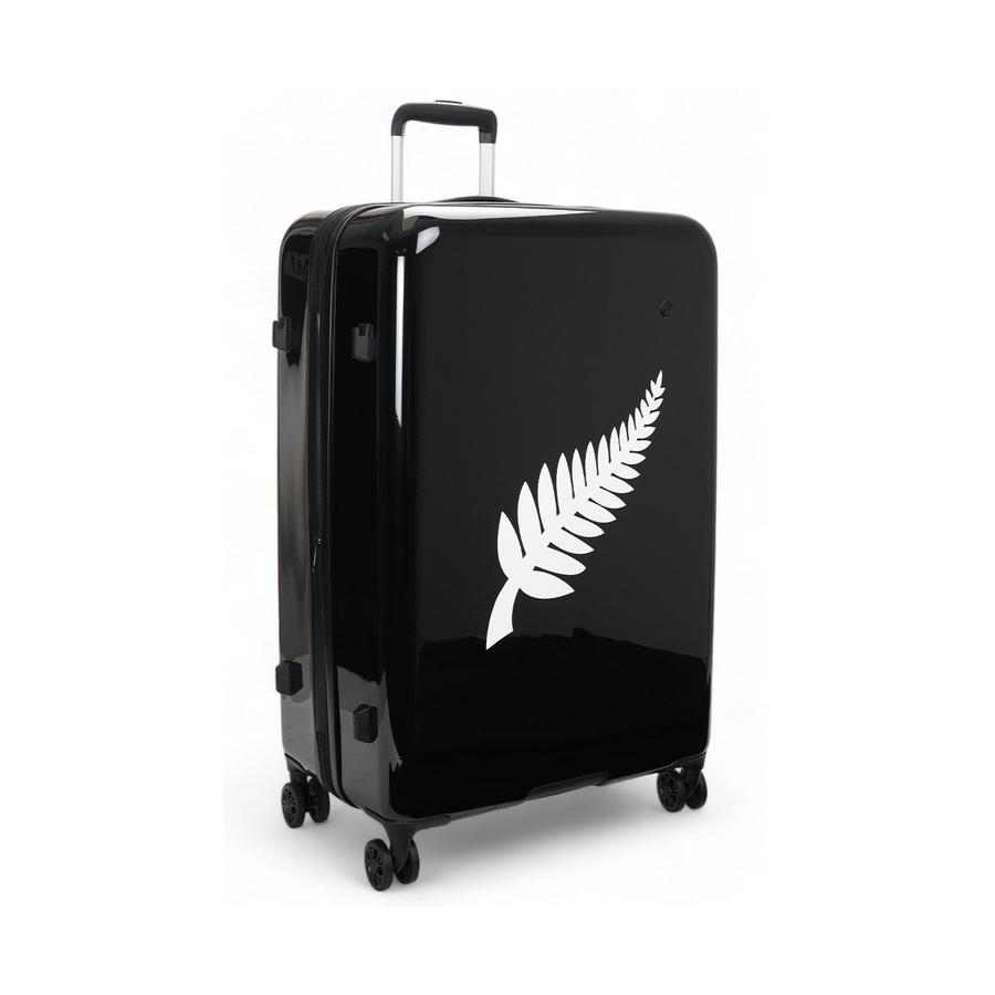 Caselite NZ Fern 77cm & 77cm Hardside Luggage Set Black Black