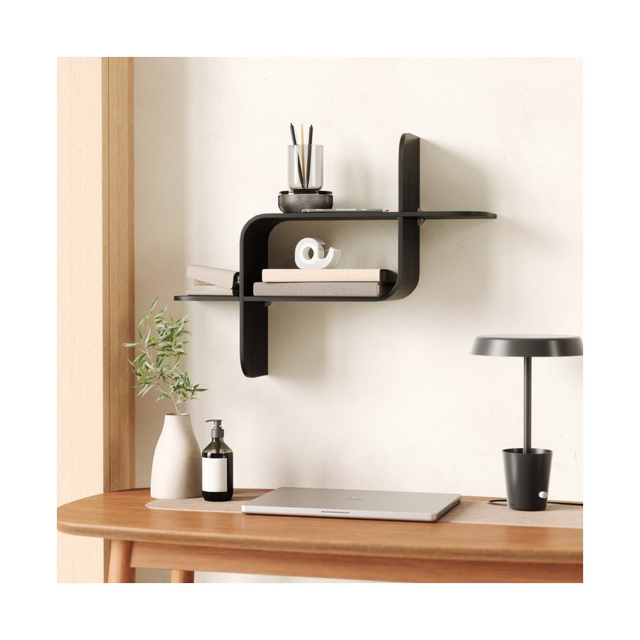 Umbra Montage Shelf Black Black