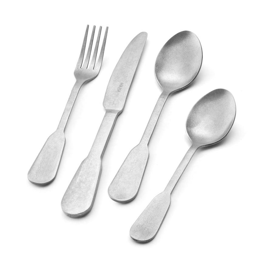 Mikasa Soho Antique 16 Piece Cutlery Set Stainless Steel Stainless Steel