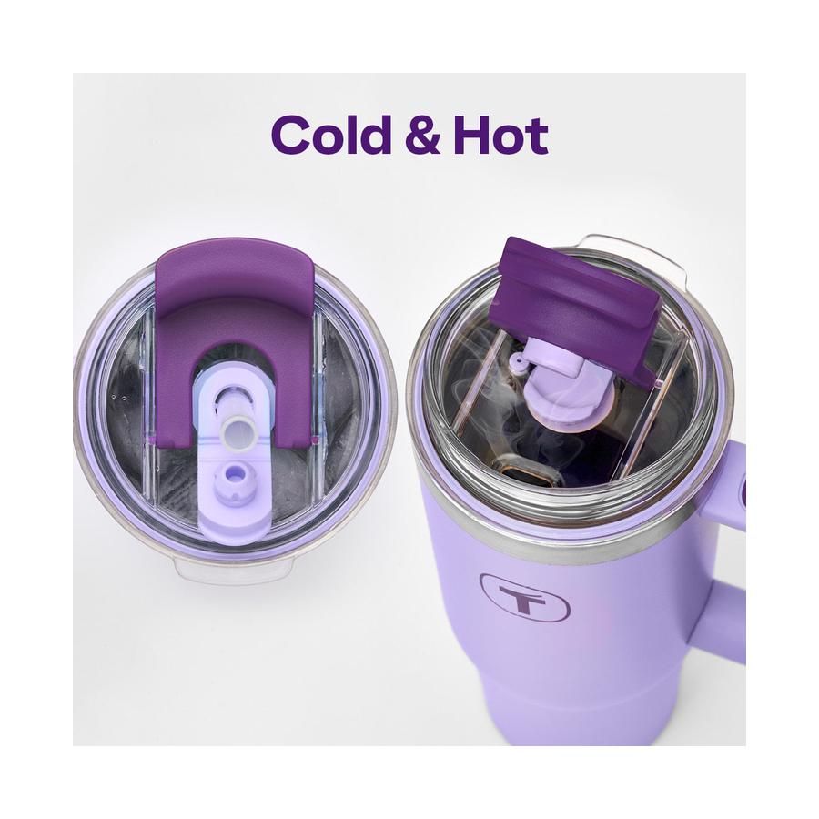 Tupperware Big T Thermal Straw Tumbler 1.1L Sorbet Sorbet