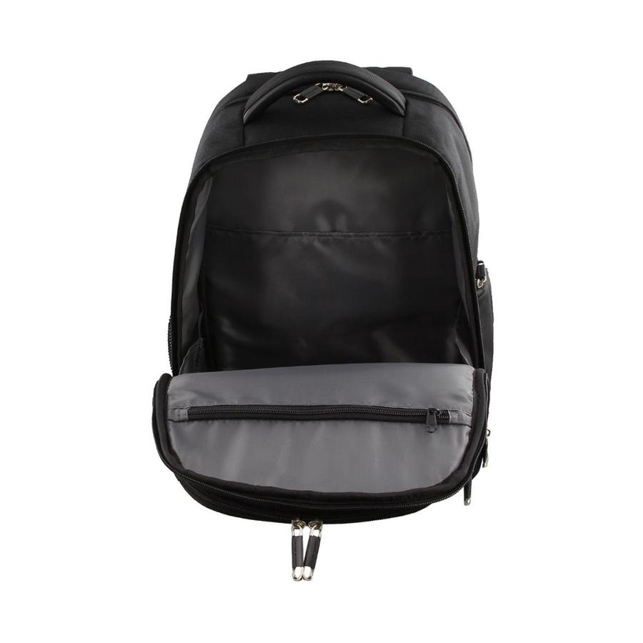 Pierre Cardin Ellis 15" Laptop Backpack Black Black