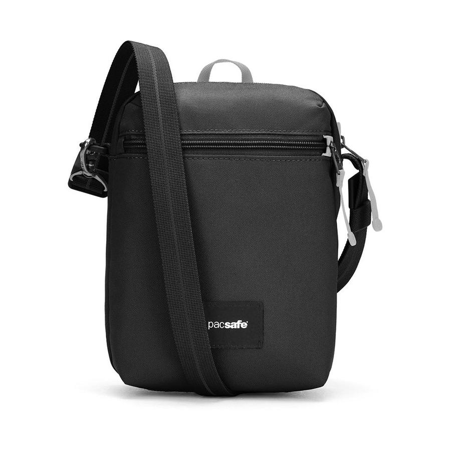 Pacsafe GO Anti-Theft Recycled Festival Crossbody Bag Jet Black Jet Black