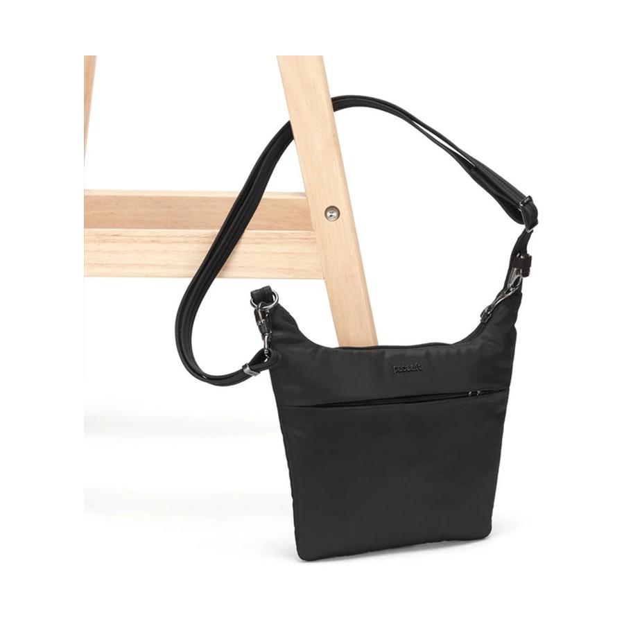 Pacsafe Cruise Anti-Theft On The Go Crossbody Bag Black Black