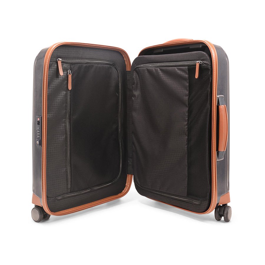 Samsonite Lite-Cube DLX 55cm CURV Carry-On Spinner Suitcase Midnight Blue Midnight Blue